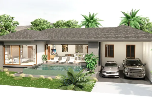 Modern 3 Bedroom Pool Villa In Plai Laem