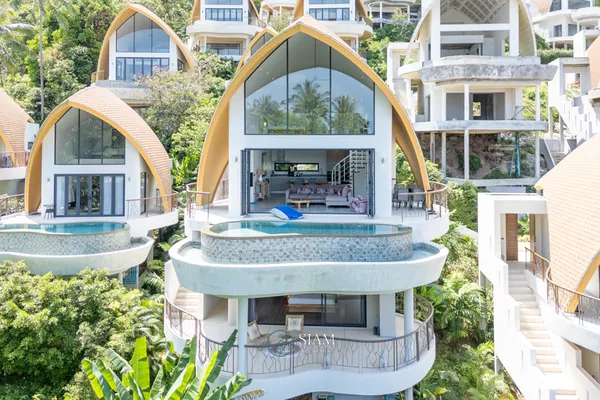 Modern 2 Bedroom Seaview Pool Villa in Chaweng Noi