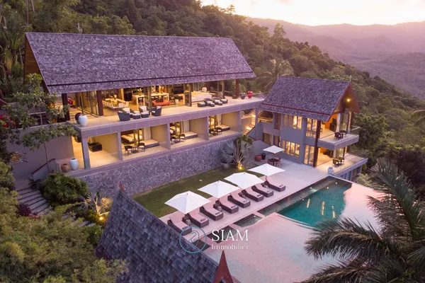 Luxurious Private Sea View 6 Bedroom Villa In Bophut